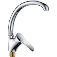 Смеситель для кухни Haiba Хром арт-HB4101-2 — фото 1, Смесители для кухни