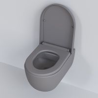 Товар: Унитаз Ambassador Abner 103T20301R-102T20301 подвесной Серый матовый с сиденьем Микролифт - фото 6 Унитаз Ambassador Abner 103T20301R-102T20301 подвесной Серый матовый с сиденьем Микролифт — фото 6, Подвесные унитазы