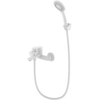 Смеситель для ванны Milardo Rora RORWT00M02 Белый матовый — фото 1, Смеситель для ванны