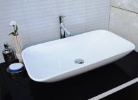 Товар: Раковина-чаша CeramaLux 70 9122 Белая - фото 2 Раковина-чаша CeramaLux 70 9122 Белая — фото 2, Раковины