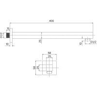 Товар: Кронштейн для верхнего душа Iddis Optima Home OPH40WSi61 Белый матовый - фото 2 Кронштейн для верхнего душа Iddis Optima Home OPH40WSi61 Белый матовый — фото 2, Комплектующие для душевого оборудования