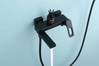 Товар: Смеситель для ванны Raglo R51.30.06 Черный матовый - фото 10 Смеситель для ванны Raglo R51.30.06 Черный матовый — фото 10, Для душа и ванны