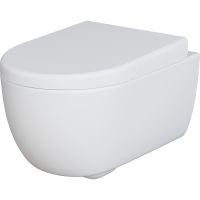 Унитаз Ambassador Abner 103T20101R подвесной Белый матовый без сиденья — фото 1, Унитазы