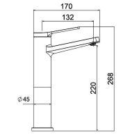 Товар: Смеситель для раковины Laparet Nobia Pro N3014702LPT Хром - фото 5 Смеситель для раковины Laparet Nobia Pro N3014702LPT Хром — фото 5, Смесители для раковины