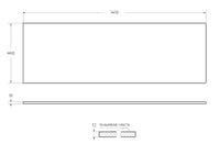 Товар: Столешница из искусственного мрамора CEZARES BELLAGIO 50187 Bianco - фото 3 Столешница из искусственного мрамора CEZARES BELLAGIO 50187 Bianco — фото 3, Столешницы под раковину