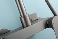 Душевая система Raglo R03.24.09 Графит матовый — фото 23, Душевые стойки