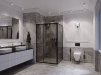 Товар: Душевой уголок Ambassador Forsa 100х100 17022216ABB-100ABB профиль Черный стекло тонированное - фото 7 Душевой уголок Ambassador Forsa 100х100 17022216ABB-100ABB профиль Черный стекло тонированное — фото 7, Квадратные душевые уголки