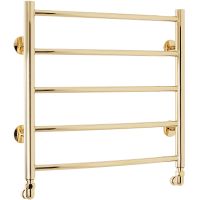 Водяной полотенцесушитель Domoterm Калипсо П5 500x500 Золото — фото 3, Водяные полотенцесушители