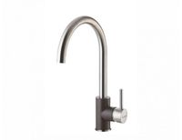 Смеситель для кухни ALVEUS ELZA G03M CHOCOLATE, — фото 1, Смесители для кухни