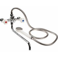 Смеситель для ванны Сантаком 276100с универсальный Хром — фото 1, Смеситель для ванны