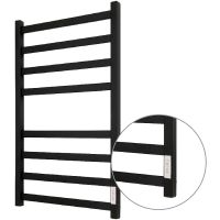 Товар: Электрический полотенцесушитель Melodia della vita Moderno Electro 50х80 П8 MTRMDE5080bk Черный - фото 1 Электрический полотенцесушитель Melodia della vita Moderno Electro 50х80 П8 MTRMDE5080bk Черный — фото 1, Электрические полотенцесушители