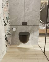 Товар: Унитаз AQUAme AQM2002MB подвесной Черный матовый с сиденьем Микролифт - фото 5 Унитаз AQUAme AQM2002MB подвесной Черный матовый с сиденьем Микролифт — фото 5, Унитазы