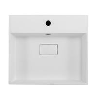 Раковина из искусственного мрамора CEZARES 50262 Bianco — фото 1, Раковины