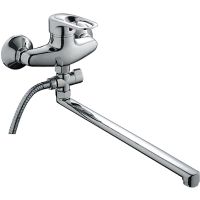 Смеситель для ванны Ledeme H04 2104L универсальный Хром — фото 1, Смеситель для ванны