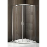 Товар: Душевой уголок Good Door Neo R-90-С-CH 90х90 профиль Хром стекло прозрачное - фото 2 Душевой уголок Good Door Neo R-90-С-CH 90х90 профиль Хром стекло прозрачное — фото 2, Душевые уголки четверть круга