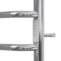 Полотенцесушитель электрический Point Сатурн PN90846 П6 400x600 диммер справа, хром — фото 5, Электрические полотенцесушители