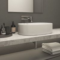 Товар: Раковина-чаша Iddis Ray 55 RAYWS13i27 Белая глянцевая - фото 2 Раковина-чаша Iddis Ray 55 RAYWS13i27 Белая глянцевая — фото 2, Раковины накладные