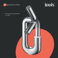 Смеситель для раковины Iddis Twist TWISBBTi01 Хром — фото 3, Смесители для раковины