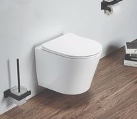 Унитаз Azario Teramo AZ-0053 SP подвесной Белый с сиденьем Микролифт — фото 3, Подвесные унитазы