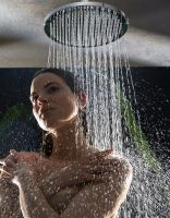 Душевая система Bossini Apice L10505.030 с термостатом Хром — фото 5, Душевые системы