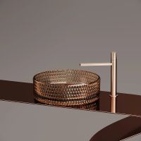 Раковина-чаша Ceramicanova Cristal 36 CN6058 Бежевая — фото 17, Раковины накладные