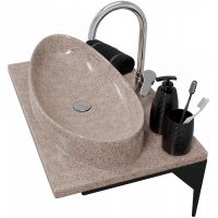 Раковина СанТа Вега 70 900142 Речной песок — фото 4, Раковины