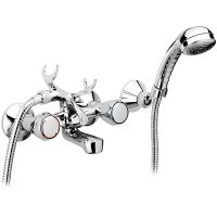 Смеситель для ванны Remer 1000-2000 02Y Хром — фото 1, Смеситель для ванны