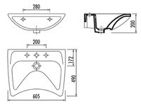 Раковина Creavit 60 BD060-00CB00E-0000 Белая — фото 2, Раковины
