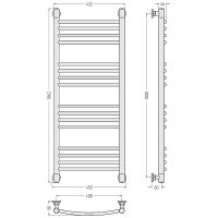 Товар: Водяной полотенцесушитель Сунержа Богема+ выгнутая 1000х400 31-0221-1040 Черный матовый - фото 2 Водяной полотенцесушитель Сунержа Богема+ выгнутая 1000х400 31-0221-1040 Черный матовый — фото 2, Водяные полотенцесушители