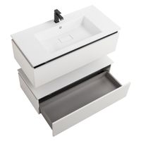 Тумба с одним выкатным ящиком CEZARES SLIDER-1000-1C-PI-BO — фото 6, Тумбы под раковину