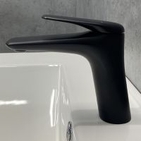 Смеситель для раковины Comforty FC074A-CMT 00-00004531 Черный — фото 1, Смесители для раковины