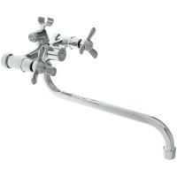 Смеситель для ванны Accoona Эконом A87179 универсальный Хром — фото 1, Смеситель для ванны