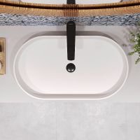 Товар: Раковина-чаша Aqueduto Espiral 60 ESP0220 Белая матовая - фото 7 Раковина-чаша Aqueduto Espiral 60 ESP0220 Белая матовая — фото 7, Раковины