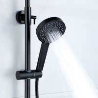 Товар: Душевая система Bond B01-8188 Черная матовая - фото 5 Душевая система Bond B01-8188 Черная матовая — фото 5, Душевые системы