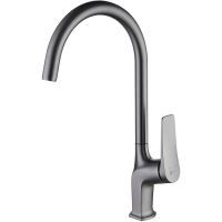 Смеситель для кухни Lemark Bronx LM3705GM Графит — фото 1, Смесители для кухни