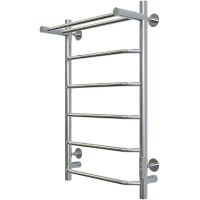 Электрический полотенцесушитель Aringa Киото 80x50 AR03001CH с полкой Хром — фото 1, Электрические полотенцесушители