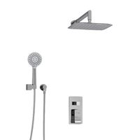 Товар: A14131 Встраиваемый комплект для душа с верхней душевой насадкой и лейкой - фото 2 A14131 Встраиваемый комплект для душа с верхней душевой насадкой и лейкой — фото 2, Душевые системы