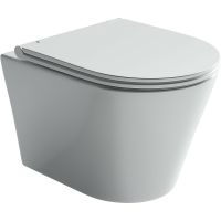 Унитаз Ceramicanova Forma CN3011 подвесной с сиденьем Микролифт — фото 1, Подвесные унитазы