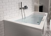 Акриловая ванна Riho Doppio 180x130 B033001005 (BA9000500000000) R без гидромассажа — фото 2, Ванны