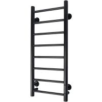 Электрический полотенцесушитель Comfysan Аврора EC-8 80x30 016210 Черный матовый — фото 1, Электрические полотенцесушители