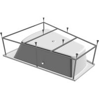 Акриловая ванна Vayer Trinity 170x130 R Гл000006819 без гидромассажа — фото 4, Акриловые ванны