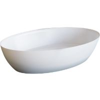 Раковина-чаша Salini Alda 58 110611G Белая глянцевая — фото 1, Раковины накладные