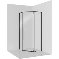 Товар: Душевой уголок Ambassador Ritz 90х90 112011202 профиль Черный стекло прозрачное - фото 10 Душевой уголок Ambassador Ritz 90х90 112011202 профиль Черный стекло прозрачное — фото 10, Душевые уголки