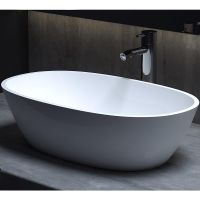 Раковина-чаша Salini Callista 56 106 1101106G Белая глянцевая — фото 1, Раковины накладные