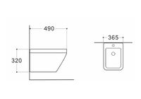 Товар: Биде подвесное Aquatek ЛИРА AQ1055-00 , 490*365*320, цвет белый, крепеж - фото 2 Биде подвесное Aquatek ЛИРА AQ1055-00 , 490*365*320, цвет белый, крепеж — фото 2, Биде подвесные
