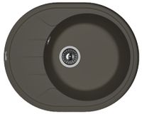 Florentina Мойка "Родос" 620, антрацит FG — фото 1, Кухонные мойки