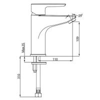 Товар: Смеситель для раковины Laparet Alamera N2015929LPT Черный - фото 7 Смеситель для раковины Laparet Alamera N2015929LPT Черный — фото 7, Смесители для раковины
