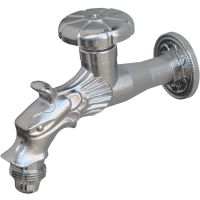 Кран для одного типа воды Bronze de Luxe 21601 Хром — фото 1, Краны