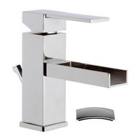 Смеситель для раковины Remer Qubica Cascata QC10 Хром — фото 1, Смесители для раковины