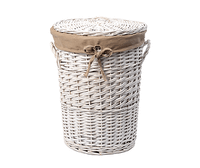 Aller WB-106-L Плетеная корзина для белья с крышкой — фото 1, Корзины для белья